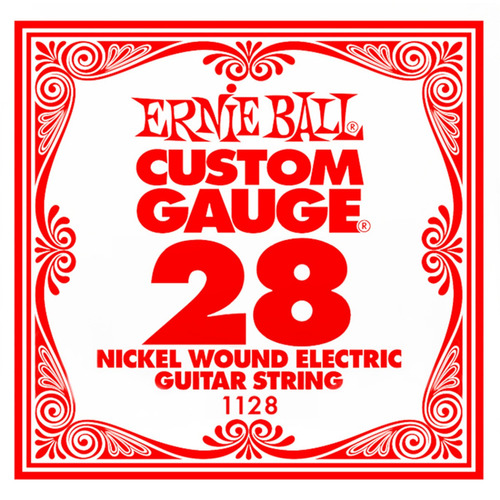 Cuerda Suelta Ernie Ball 028 Nickel Wound Guitarra Electrica