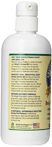 Grizzly salmon oil sale