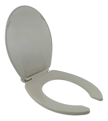 Asiento Con Tapa Redondo Beige Para Wc Exel Confort 92