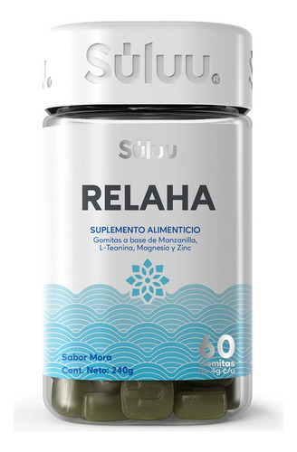 Súluu Gomitas Para La Ansiedad Magnesio Manzanilla L-teanina