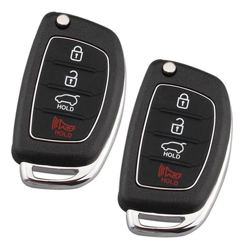 Li 2 Piezas Reemplazo Sin Llave Telemando Mando Funda For