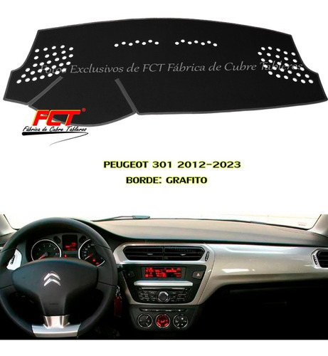 Cubre Tablero - Peugeot 301 - 2012 2013 2016 2017 2018 2019