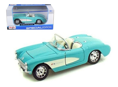 Chevrolet Corvette 1957 Maisto 1:24  Edición Especial