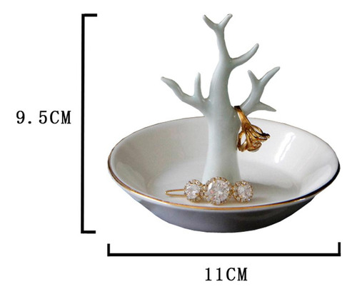 Decorativo De La Bandeja De La Joyería Forma Forma Forma