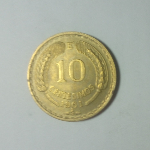 10 Monedas 10 Centésimos 1961