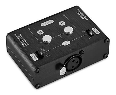 Switcher De Audio Estéreo Balanceado Xlr 2 Vías A/b,