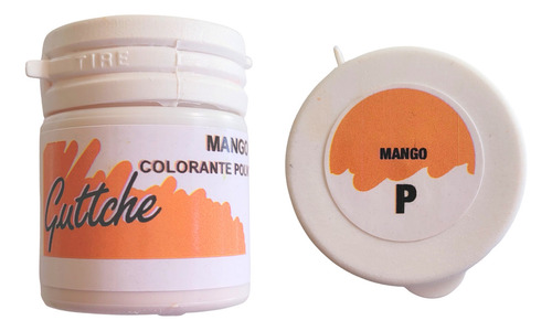Colorantes Comestibles En Polvo Guttche 20gr Mango