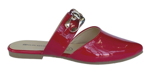 Imagen 4 de 10 de Zapato Flat Dama Felipe Rentería Moda Puntal Cadena