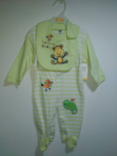 Conjunto Para Niña O Niño Hudson Baby 3 A 6 Meses 2 Piezas