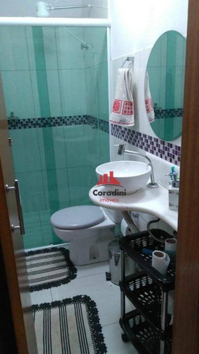 Imagem 11 de 12 de Casa Com 3 Dormitórios À Venda, 210 M² Por R$ 700.000 - Condomínio Imigrantes - Nova Odessa/sp - Ca1861