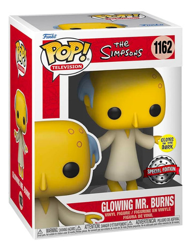 Funko Pop! Television #1162 - The Simpsons: Glowing Mr Burns
