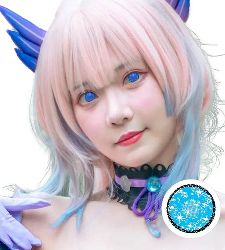 Pupilentes Halloween Friki Lens Varios Cosplay Con Estuche