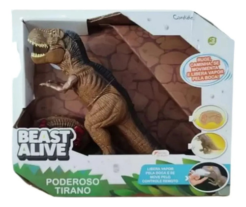 Dinossauro Beast Alive Poderoso Tirano Candide