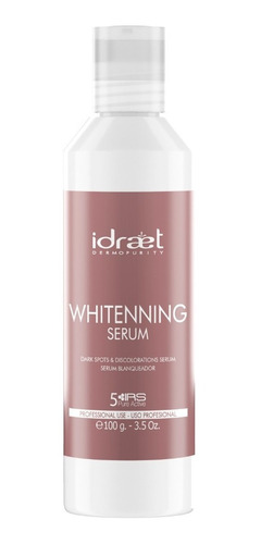 Serum Blanqueador Idraet Irs 5 Whitenning 100g