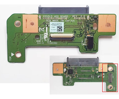 Conector Placa Sata Asus X555l X555ld X555 F555l Rev. 3.6