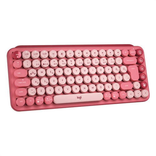 Imagen 1 de 9 de Teclado Inalámbrico Logitech Pop Heartbreaker, Teclas Emojis