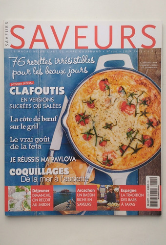 Revista Saveurs 76 Reccettes Irrésistibles B911