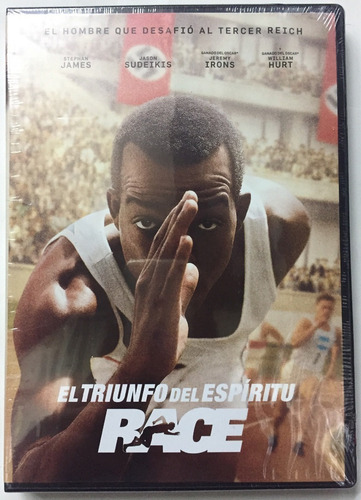 Dvd Original Race El Triunfo Del Espiritu - Irons - Sellada