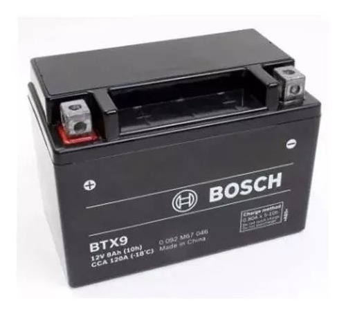 Bateria Para Moto Ytx9 Bosch Bagattini Motos Pro