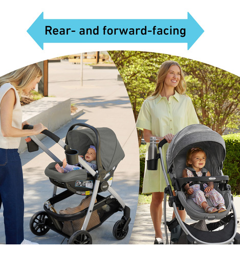 Cochecito Convertible Graco Modes Pramette Con Asiento Rever