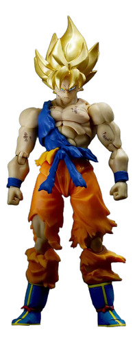 Dragon Ball Goku Super Saiyan Furious Hero Black Hole (Reacondicionado)