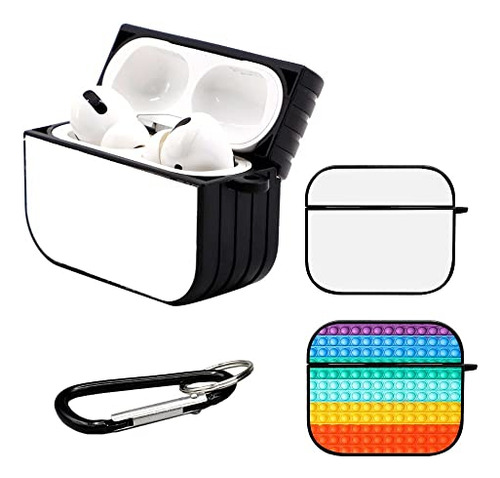 Funda Manta Sublimación Para AirPods Pro Blanco