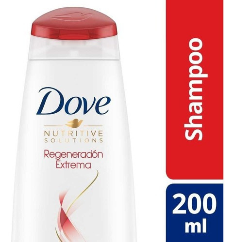 Dove Regeneración Extrema Shampoo X 200 Ml