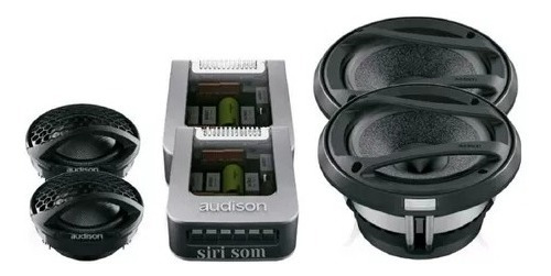 Kit 2 Vias 6 Audison Avk6 250 Wrms Qualidade 