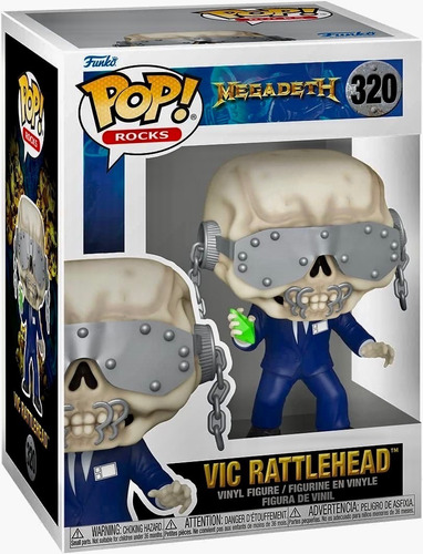 Funko Pop! Rocks: Megadeth - Vic Rattlehead (320)