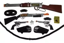 Comprar Kit Winchester Xerife Faroeste Pistola Revolver Velho Oeste