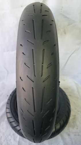 Pneu Dianteiro Michelin Power 120/70 17 Semi Novo (Usado)