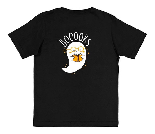 Polera Estampado Boookkss Halloween Divertido Niño Niña