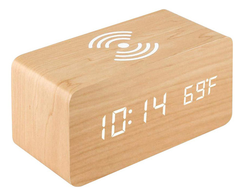 Reloj Digital Reloj Electrónico Brillo Ajustable Reloj