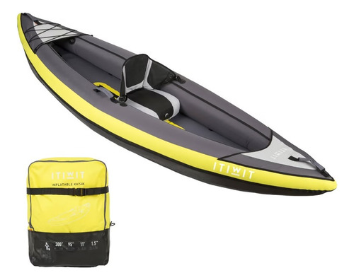 Kayak Inflable Itiwit 1 Persona