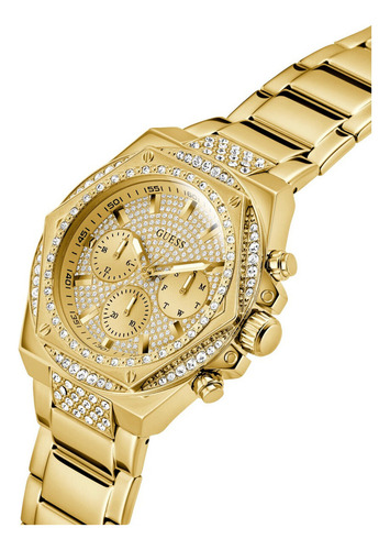 Reloj Guess Fury Dorado De Pulsera Hombre