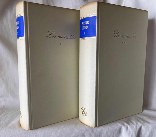 Los Miserables Victor Hugo 1a Edición Pasta Dura 1971 (Usado)