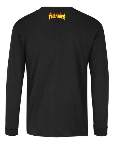 Playera Thrasher, Peso Completo 100% Algodón Ml