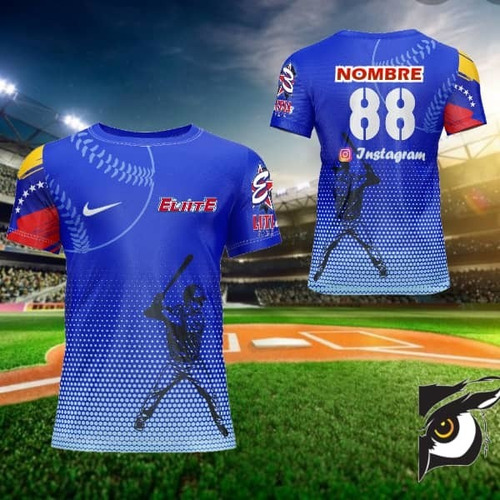 Imagen 4 de 4 de Franelas Equipos Béisbol Fútbol Softbol