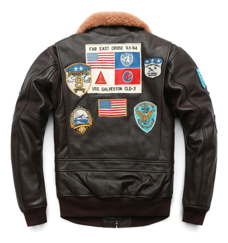 Chaqueta De Vuelo Air Force G1, Acolchada Y Engrosada, Capa