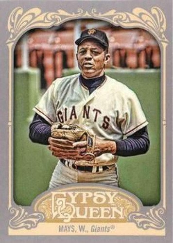 2012 Topps Gypsy Queen 280 Willie Mays Giants Mlb Tarjeta De