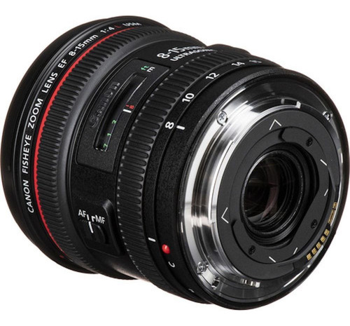 Lente Canon Ef 8-15 mm f/4L Fisheye Usm (ojo de pez)