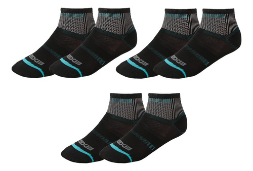 Medias Trekking Trail Outdoor Deportivas Cortas Edge X 3u