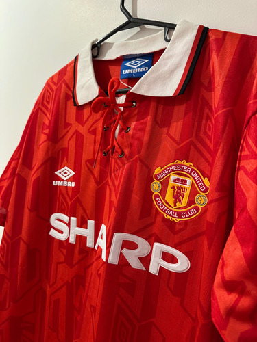 Camiseta Manchester United 93/94 - Eric Cantona #7