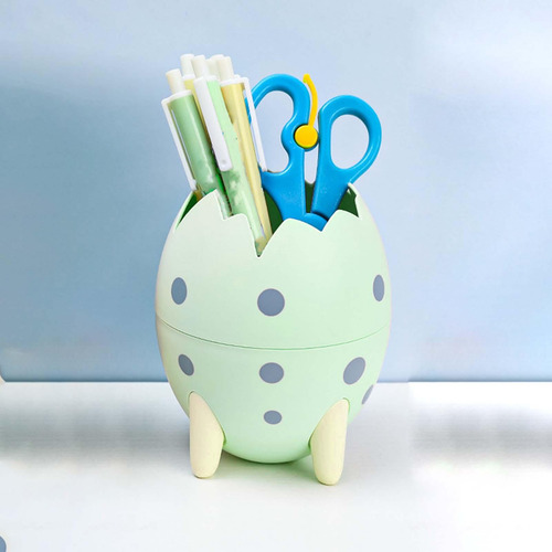Organizador De Suministros De Escritorio Verde