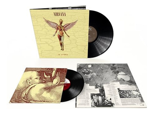 Vinil duplo do 30º aniversário do Nirvana In Utero, versão remasterizada importada de 2023
