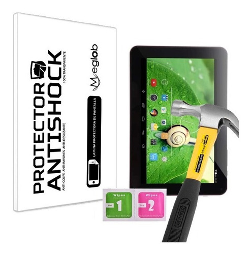Protector Pantalla Antishock Tablet Irulu Expro X1a 90
