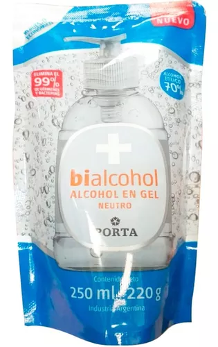 ALCOHOL EXTRA NEUTRO PORTA 1L - Minicerveceria