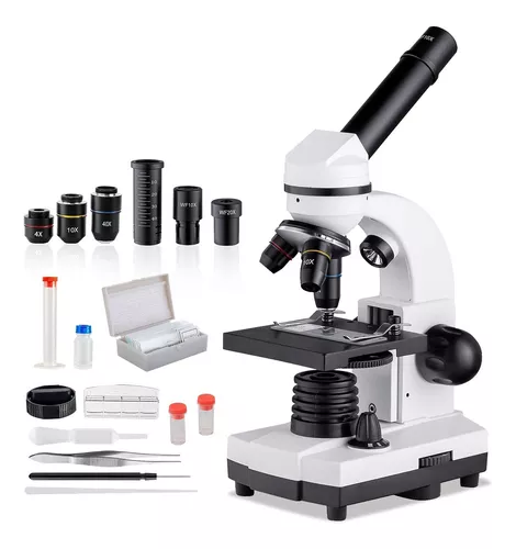 Microscopio 40x 1000x Para Adultos Y Niños Con Diapo Mcp 