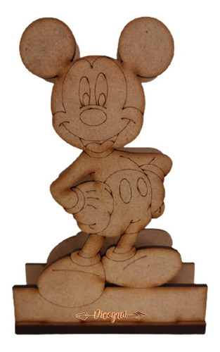 Servilletero Mickey Minnie Mouse Grabado Personalizado 20pzs