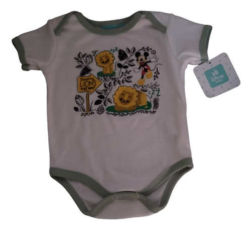 Conjunto Mickey Mouse Disney Baby Pantalón Con Pañalero